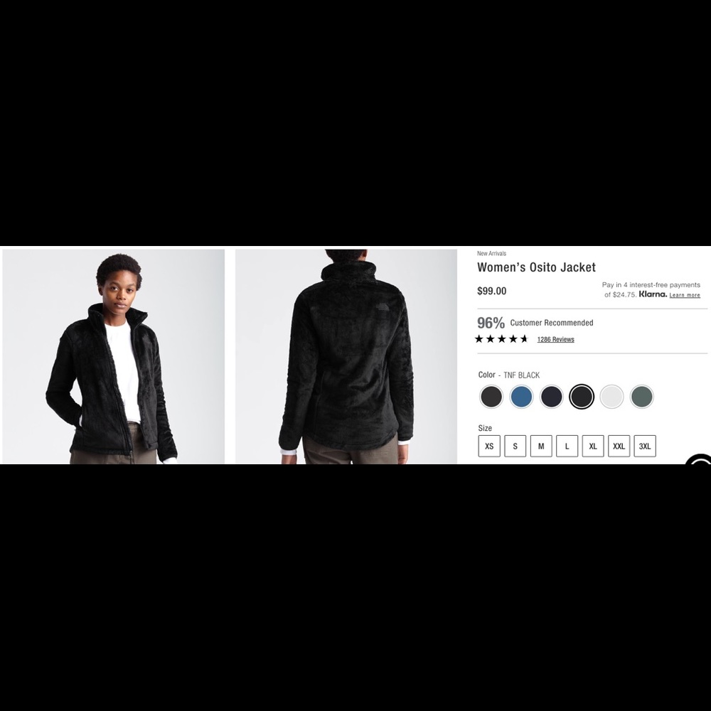 North Face Osito Jacket